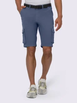 Bermuda livré avec ceinture