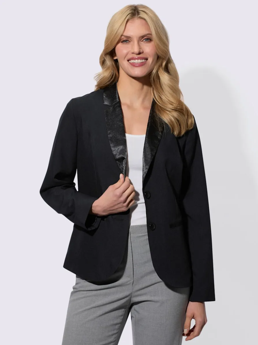 Blazer coutures princesse structurantes