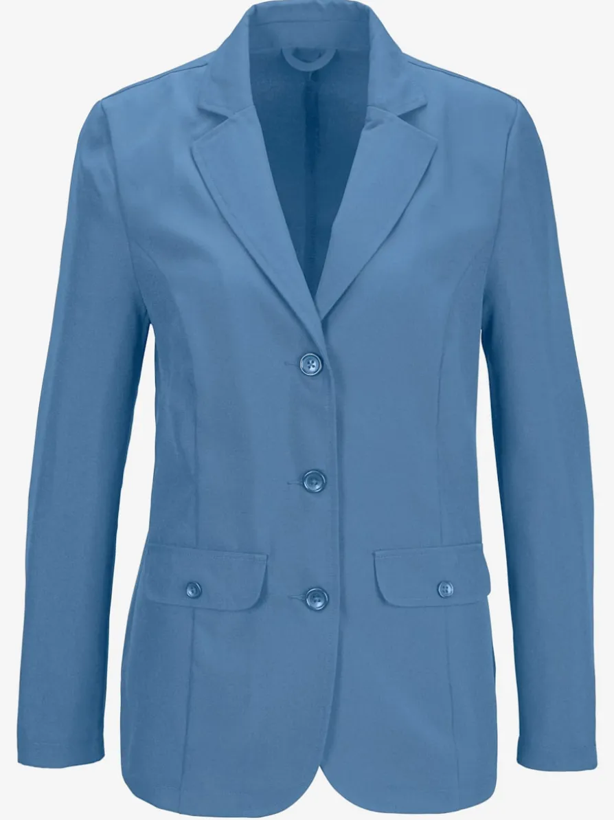 Blazer de costume femme col à revers coupe classique