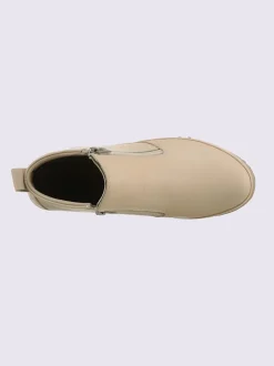 Bottine courte cuir nappa de vache