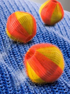 Boules de lavage anti-peluches lot de (3 pièces)