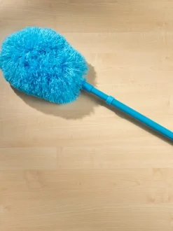 Brosse à poussière manche télescopique
