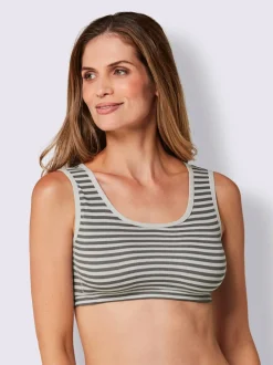 Bustier côtes fines