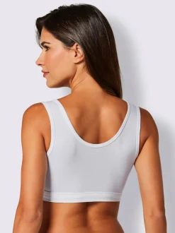 Bustier jersey fin