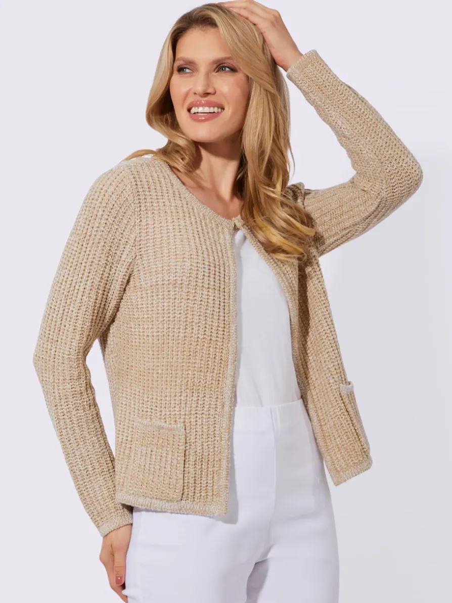 Cardigan joli fil fantaisie