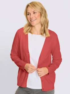 Cardigan pur coton