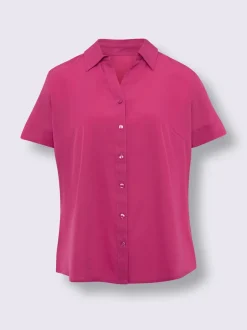 Chemisier col chemise ouvert