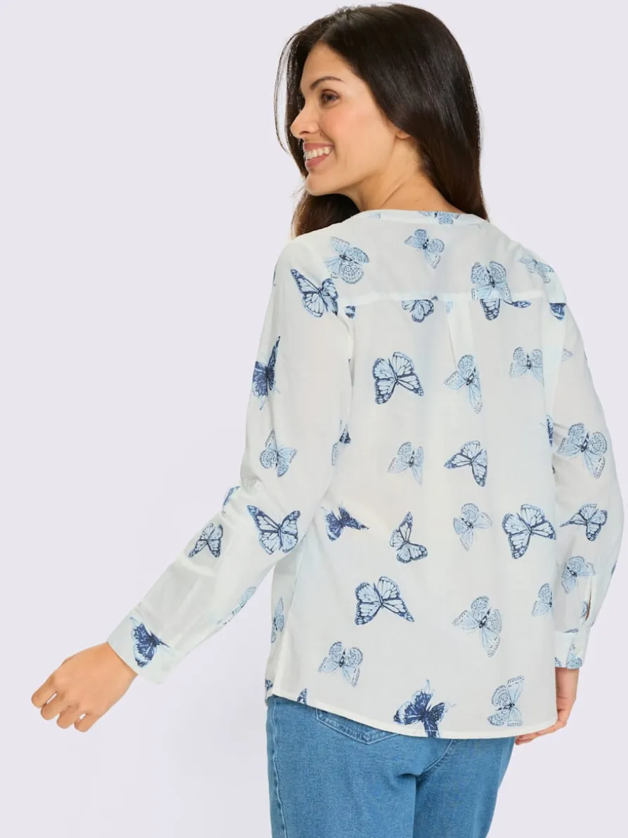 Chemisier en coton pur coton