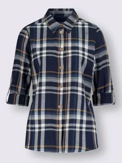 Chemisier en flanelle pur coton