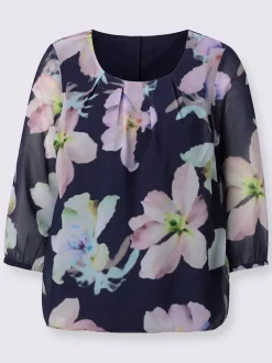 Chemisier en georgette qualité georgette légère