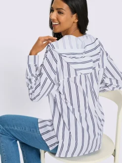 Chemisier long coupe longue tendance