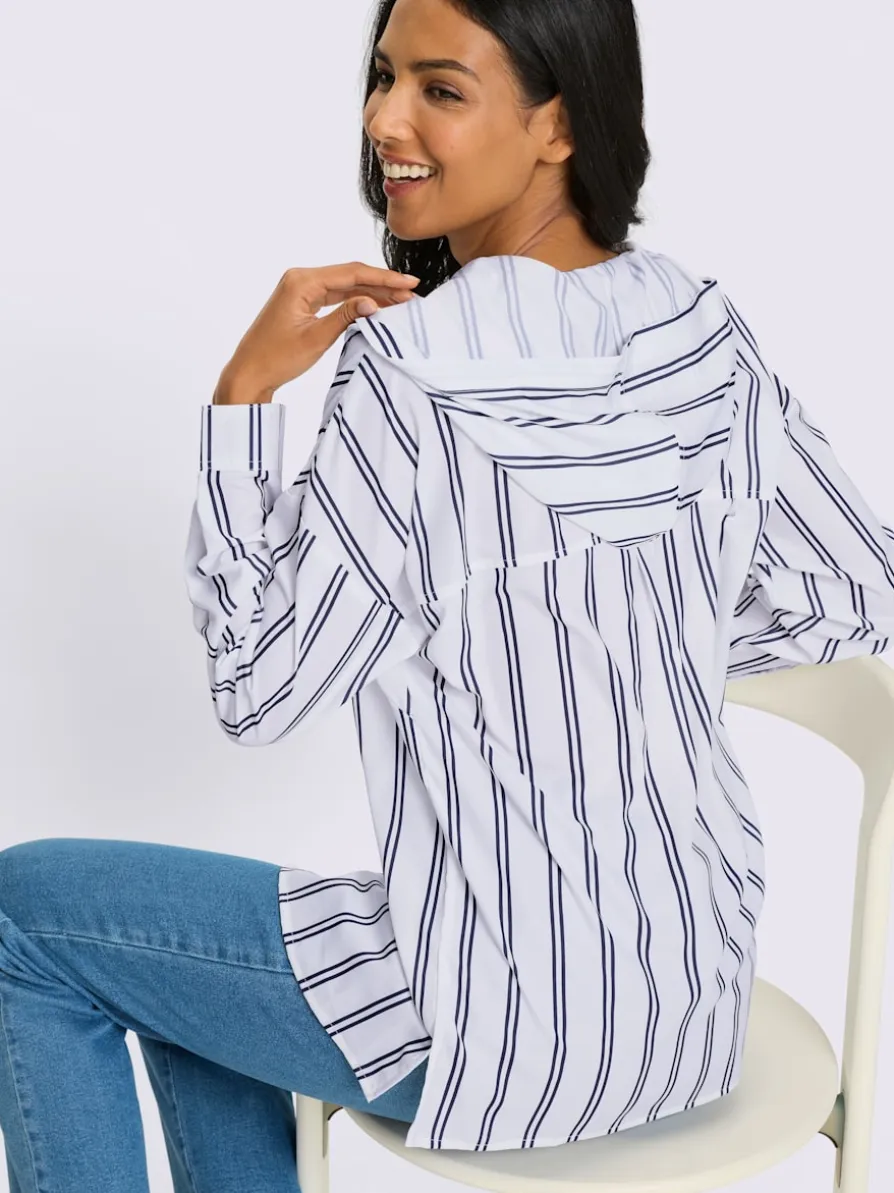 Chemisier long coupe longue tendance