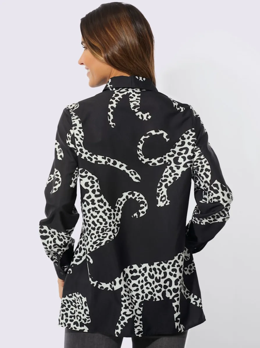 Chemisier long coupe longue tendance