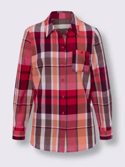 Chemisier long pur coton