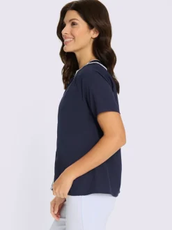 Chemisier manches raglan courtes