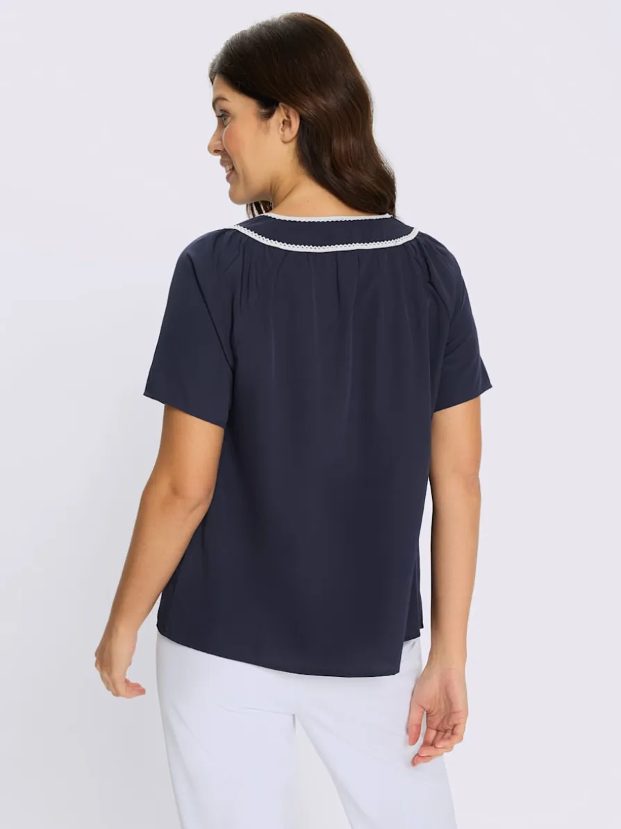 Chemisier manches raglan courtes