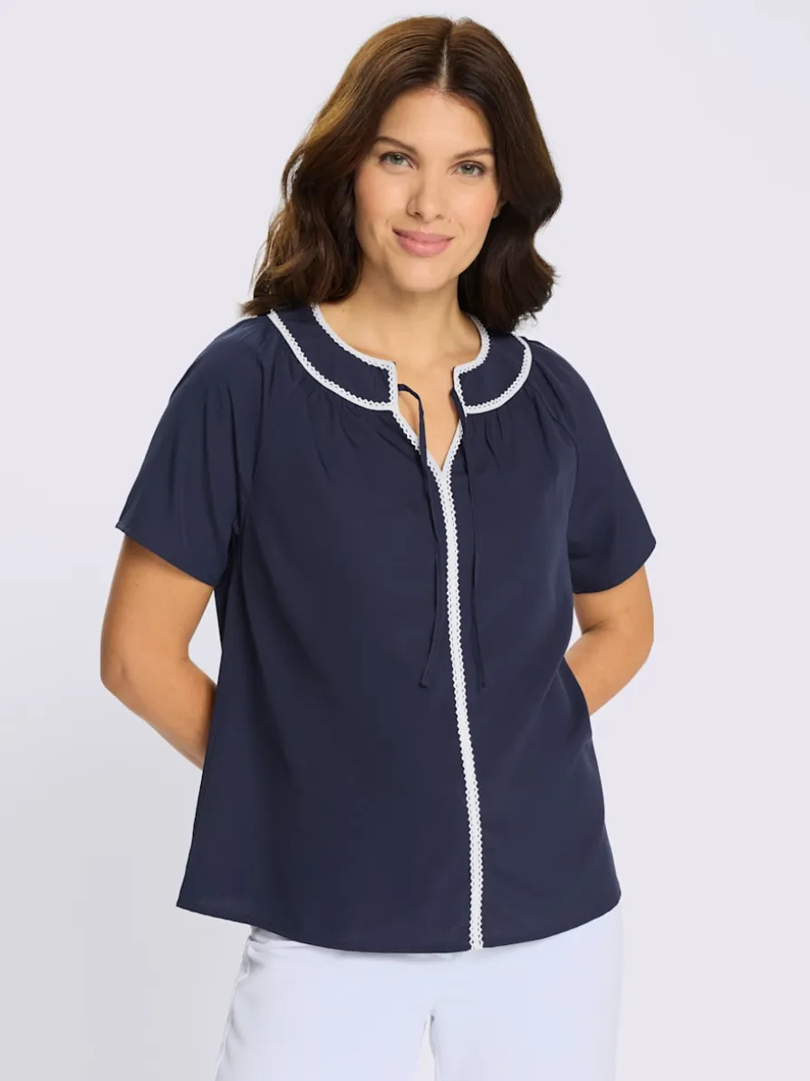 Chemisier manches raglan courtes