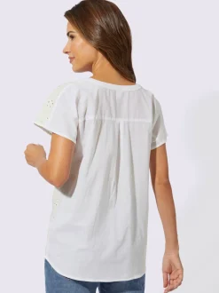 Chemisier superbe broderie ajourée