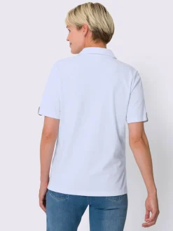 Col polo avec encolure en v
