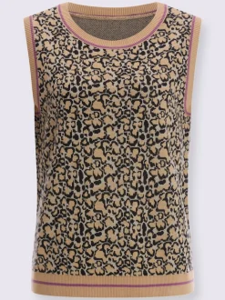 Débardeur en tricot doux comme du cachemire