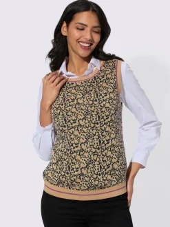 Débardeur en tricot doux comme du cachemire