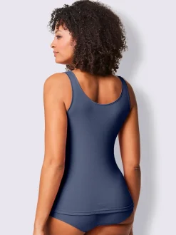 Débardeur femme moulant effet body