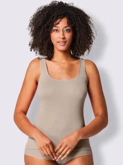Débardeur femme moulant effet body
