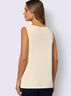 Débardeur imprimé dentelle tendance