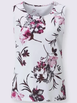 Débardeur motif féminin