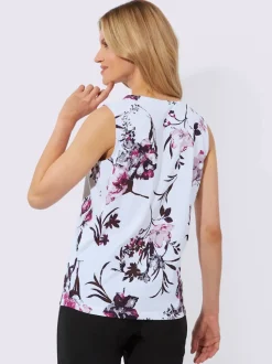 Débardeur motif féminin