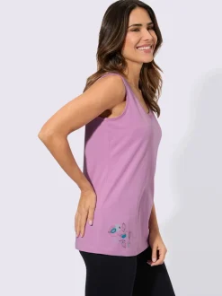 Débardeur sport imprimé floral