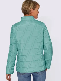 Doudoune coutures zig-zag