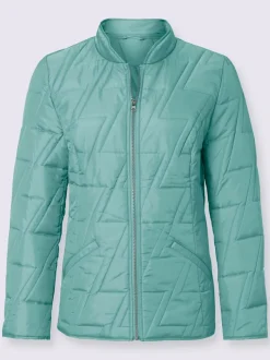 Doudoune coutures zig-zag