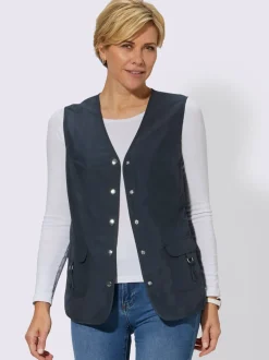 Gilet coutures de jonction structurantes