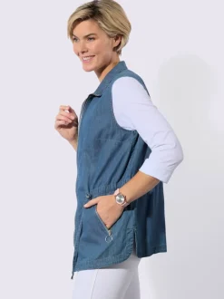 Gilet en jean 100% coton