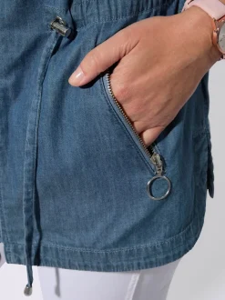 Gilet en jean 100% coton