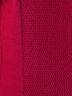 Gilet en tricot motif tricoté délicat