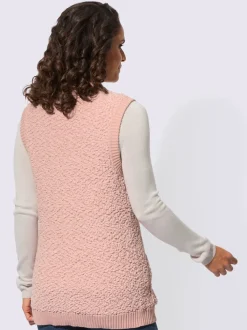 Gilet en tricot qualité tricotée douce