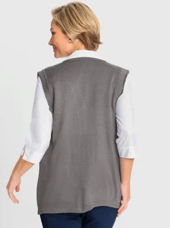 Gilet en tricot toucher très doux