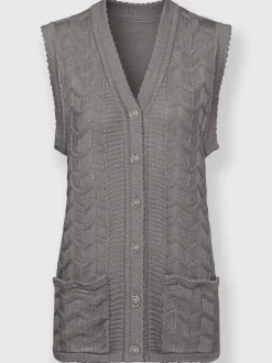 Gilet en tricot toucher très doux