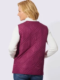 Gilet matelassé facile à assortir pour la mi-saison