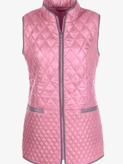 Gilet matelassé femme multiples coutures