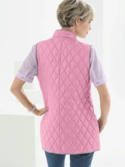 Gilet matelassé femme multiples coutures