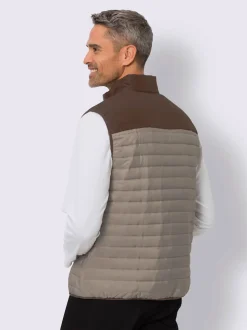 Gilet matelassé finitions chaudes