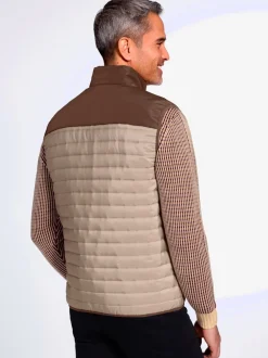 Gilet matelassé finitions chaudes
