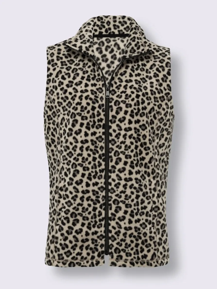 Gilet polaire coutures princesse