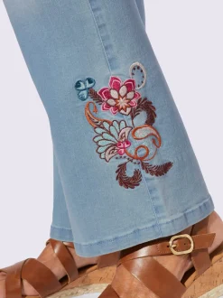 Jean bootcut denim doux