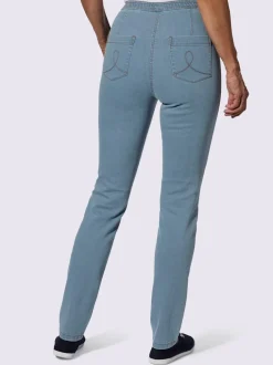 Jean ceinture élastique confortable