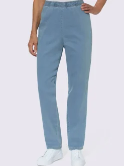 Jean ceinture élastique confortable