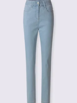 Jean ceinture élastique, passants